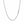 Sterling Silver Rhodium Plated Cable Chain (2.75 mm)