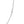 Sterling Silver Rhodium Plated Cable Chain (2.75 mm)