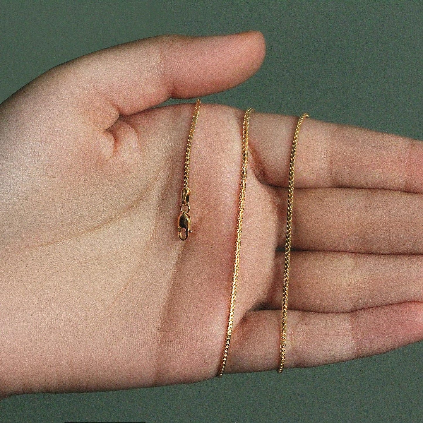 14k Yellow Gold Franco Chain (1.20 mm)