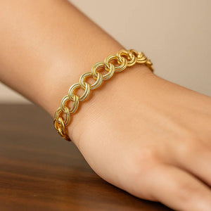 14k Yellow Gold Lite Charm Bracelet (8.00 mm)