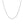 14k White Gold Singapore Chain (1.10 mm)