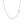 14k White Gold Singapore Chain (1.10 mm)