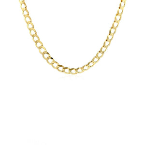 10k Yellow Gold Curb Chain (4.70 mm)