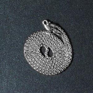14k White Gold Round Box Chain (1.8 mm)