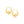 10k Yellow Gold Claddagh Hoop Earrings
