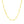 Sterling Silver Gold Plated Paperclip Chain (2.50 mm)
