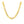 14k Yellow Gold Solid Curb Chain (3.60 mm)