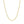14k Yellow Gold Solid Diamond Cut Rope Chain (1.80 mm)