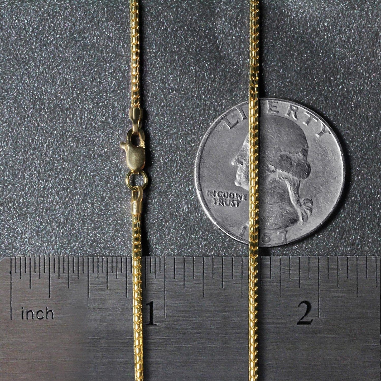 14k Yellow Gold Ice Chain (1.30 mm)