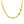 14k Yellow Gold Solid Curb Chain (2.60 mm)