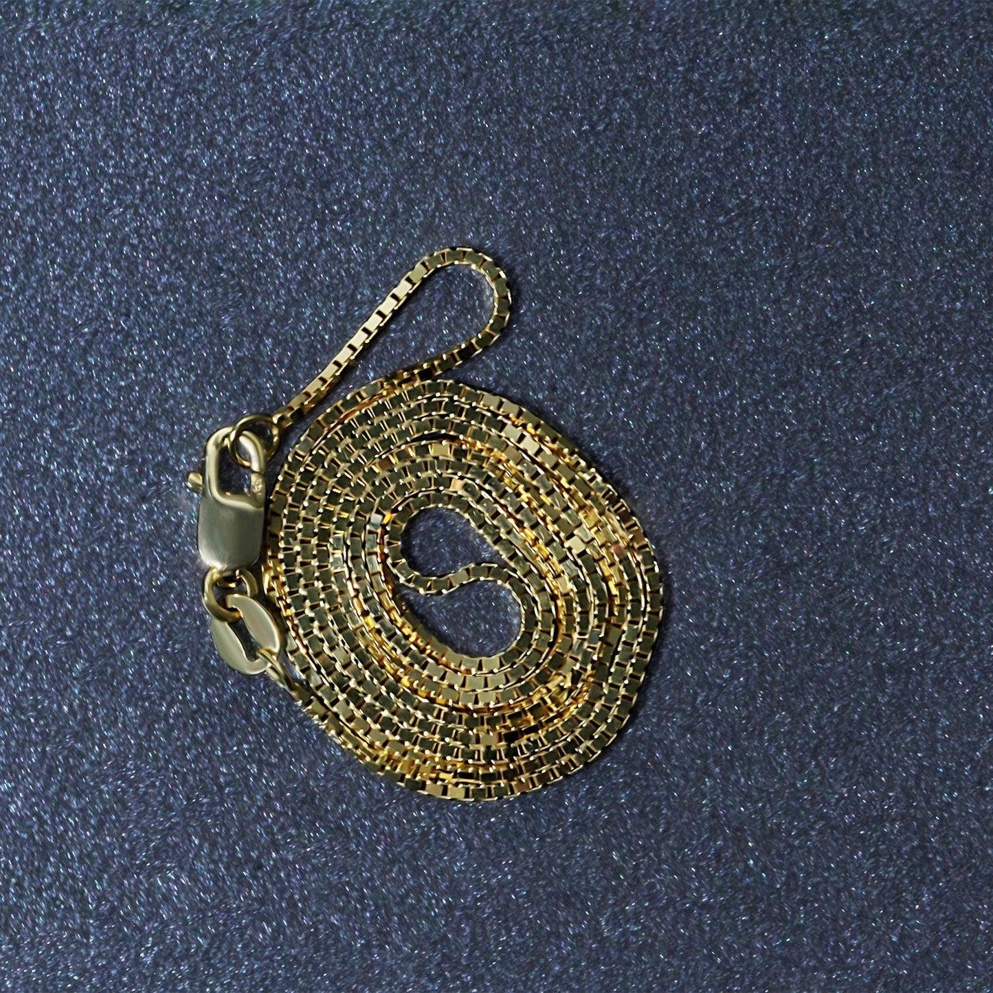 10k Yellow Gold Classic Box Chain (0.94 mm)