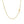 14k Yellow Gold Gourette Chain 1.0mm (1.00 mm)