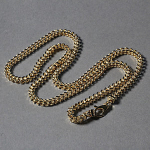 14K Yellow Gold Square Franco Chain (5.30 mm)