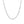 14k White Gold Singapore Chain (1.80 mm)