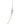 Sterling Silver Rhodium Plated Cable Chain (0.60 mm)