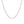 10k White Gold Singapore Chain (1.50 mm)