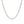14k White Gold Solid Diamond Cut Rope Chain (2.00 mm)