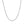 14k White Gold Solid Diamond Cut Rope Chain (2.00 mm)