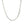 14k White Gold Solid Figaro Chain (3.00 mm)