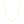 14k Yellow Gold Round Snake Chain (0.70 mm)