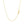 14k Yellow Gold Round Snake Chain (0.70 mm)