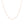 14k Rose Gold Classic Box Chain 0.60 mm