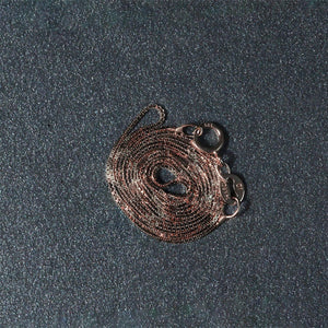 14k Rose Gold Classic Box Chain 0.60 mm