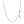 14k White Gold Adjustable Box Chain (1.10 mm)