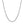 14k White Gold Round Wheat Chain (2.1 mm)