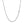 14k White Gold Round Wheat Chain (2.1 mm)
