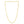 14K Yellow Gold Oval Snake Chain (2.60 mm)