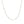 14k White Gold Diamond Cut Cable Link Chain (1.10 mm)