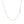 14k White Gold Diamond Cut Cable Link Chain (1.10 mm)