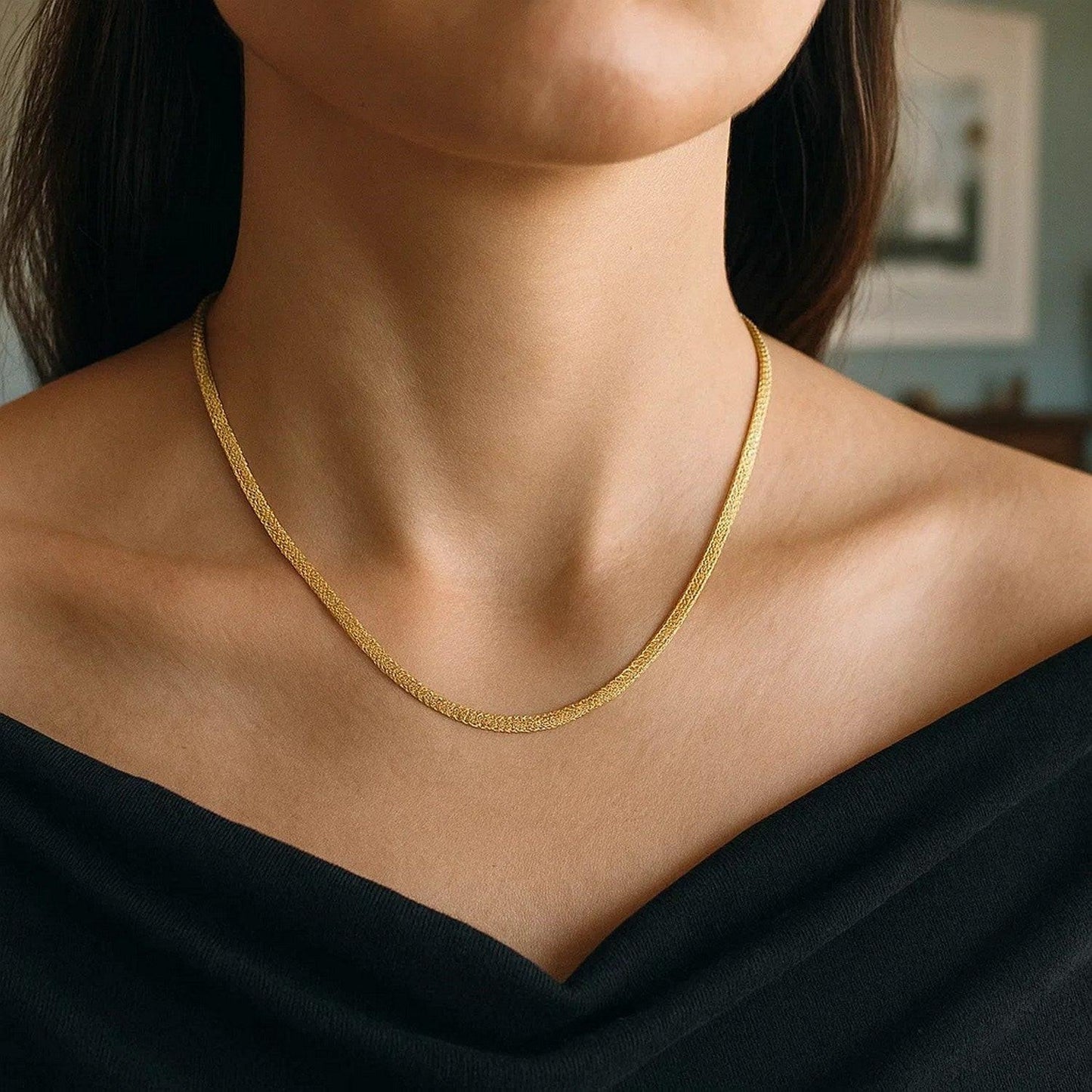 14k Yellow Gold Bismark Chain (2.50 mm)