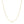 14k Yellow Gold Faceted Cable Link Chain (1.2 mm)