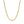 14k Yellow Gold Solid Diamond Cut Rope Chain (3.00 mm)