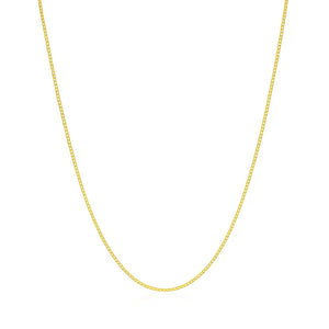 14k Yellow Gold Classic Box Chain (0.60 mm)