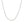14k White Gold Solid Diamond Cut Rope Chain (1.60 mm)