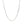 14k White Gold Solid Diamond Cut Rope Chain (1.60 mm)