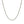 Sterling Silver Rhodium Plated Wheat Chain (1.30 mm)