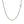 Sterling Silver Rhodium Plated Wheat Chain (1.30 mm)