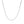 14k White Gold Gourmette Chain 1.0mm (1.00 mm)