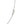14k White Gold Gourmette Chain 1.0mm (1.00 mm)