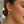 Sterling Silver Puffed Graduated Hoop Earrings
