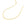 14k Yellow Gold Pendant Chain with Textured Links (2.50 mm)