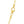 14k Yellow Gold Pendant Chain with Textured Links (2.50 mm)