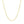14k Yellow Gold Diamond Cut Cable Link Chain (1.30 mm)