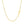 14k Yellow Gold Diamond Cut Cable Link Chain (1.30 mm)