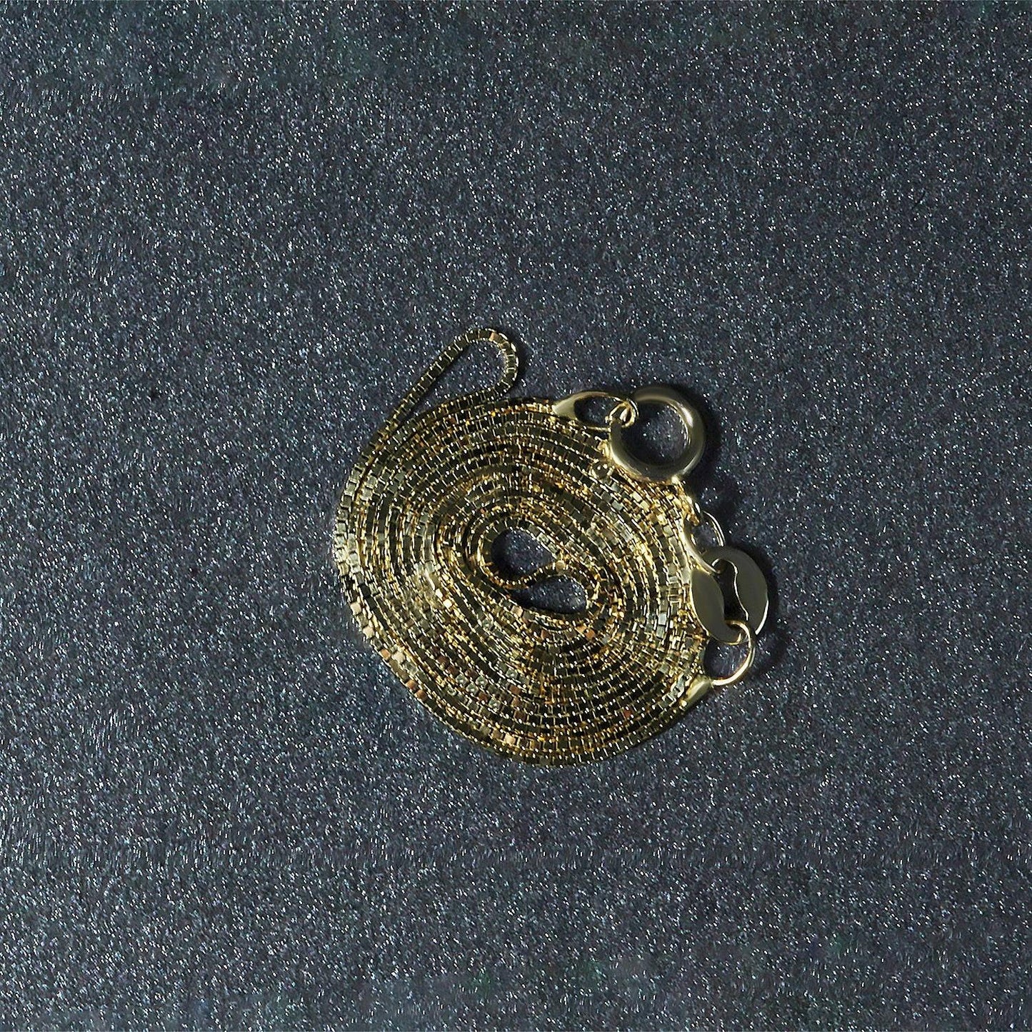 10k Yellow Gold Classic Box Chain (0.60 mm)