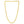 14K Yellow Gold Oval Snake Chain (5.30 mm)